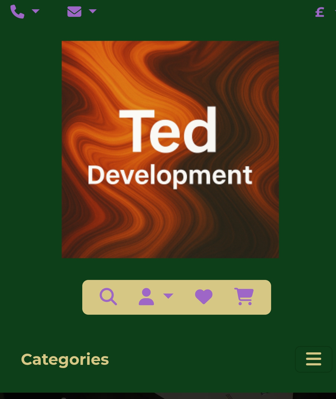 Screenshot of our OpenCart Demo store